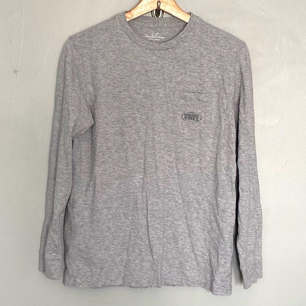 Vineyard Vines Long Sleeve Football Tee